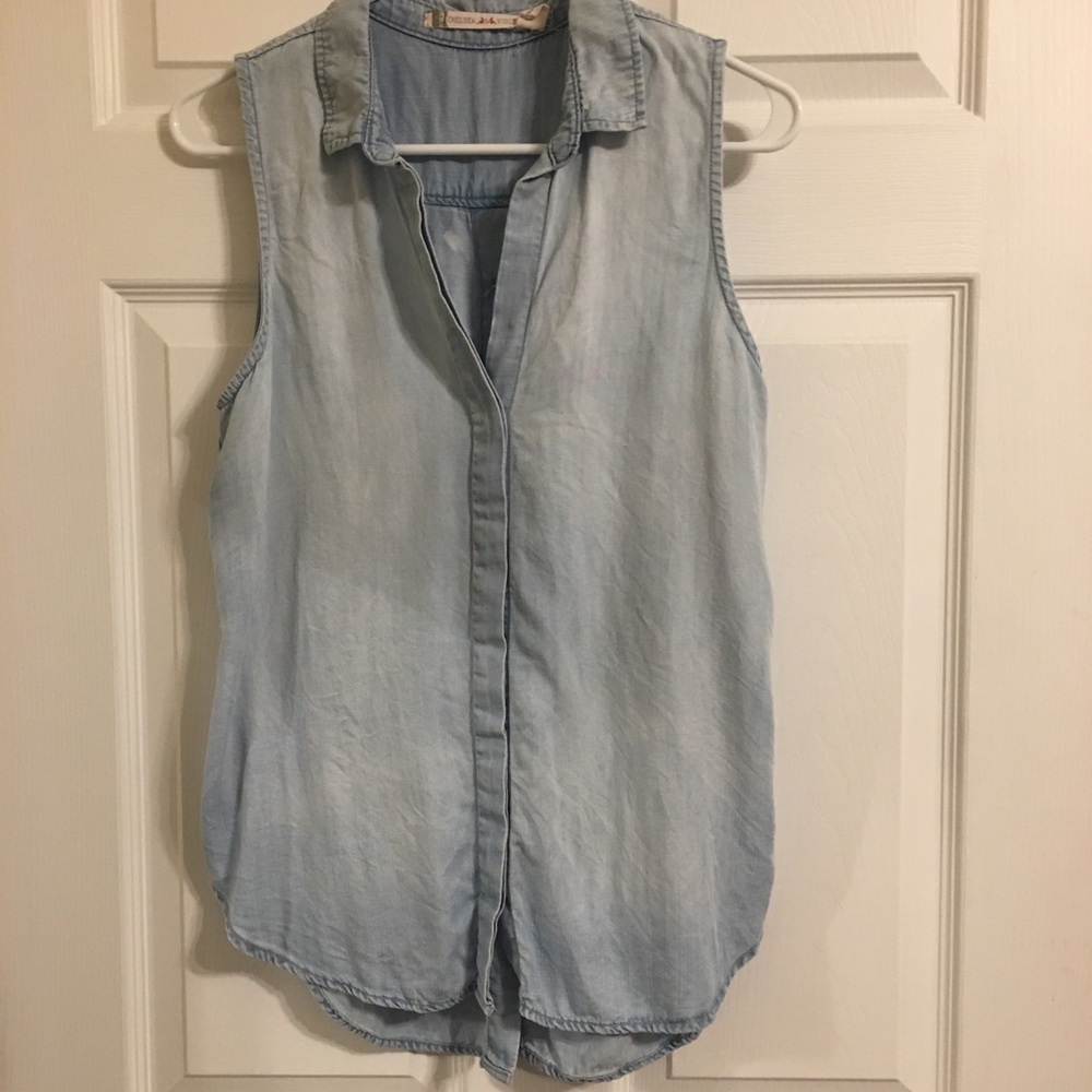Gently used Chelsea & Violet denim shirt